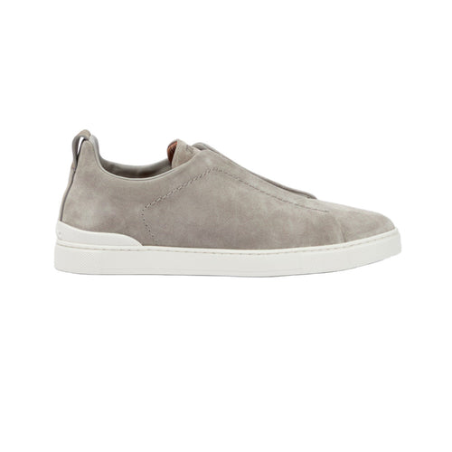 Zegna Triple Stitch suede sneakers